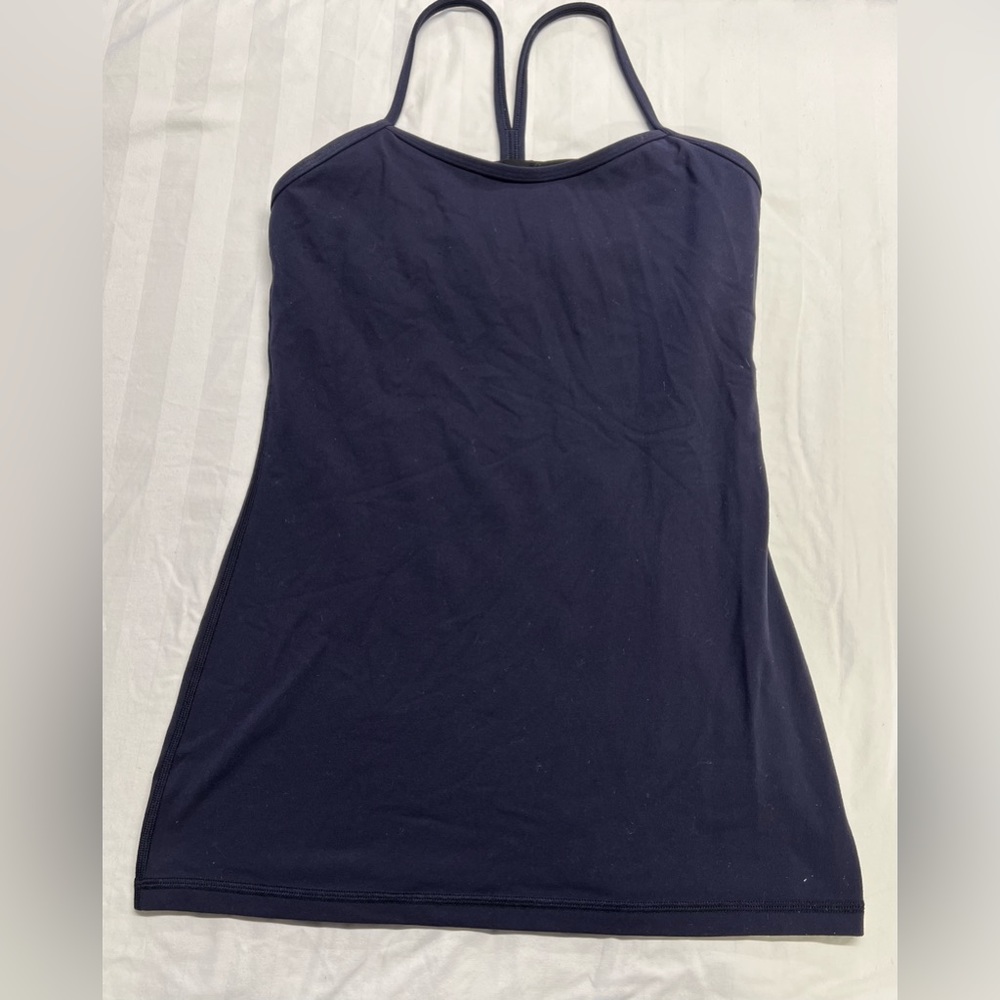 Lululemon navy tank size 6